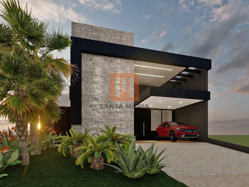 Casa para comprar em Cond. Valência Residencial, Ribeirão Preto - Fachada Unidade (unidade) - foto 3 código 69576