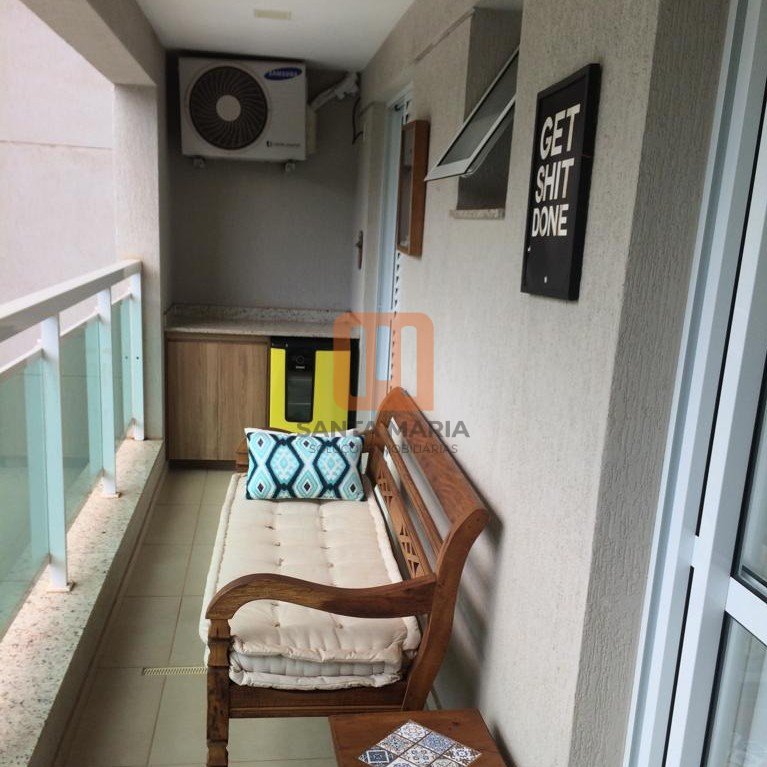 Apartamento para comprar em Jardim Botanico, Ribeirão Preto - Varanda/Sacada (unidade) - foto 3 código 69729