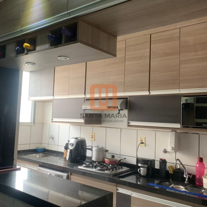 Apartamento para comprar em Guaporé, Ribeirão Preto - Cozinha (unidade) - foto 3 código 70111