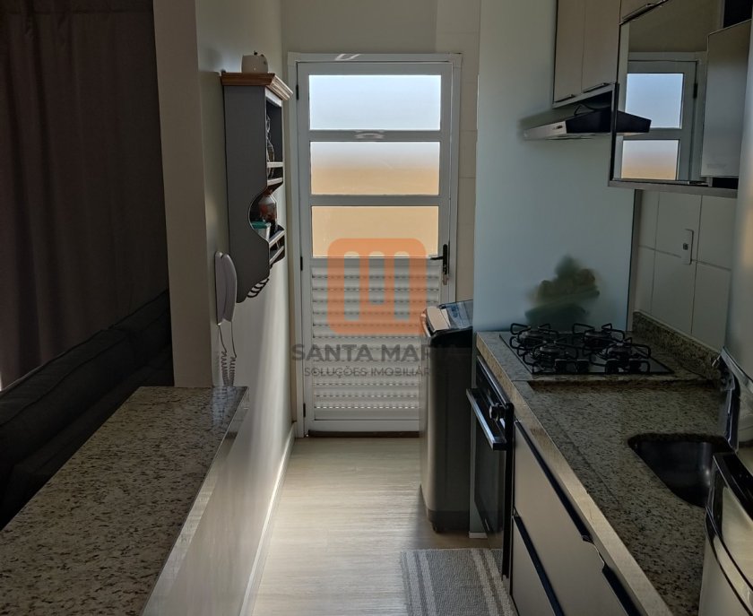Apartamento para comprar em Santa Cecília (Bonfim Paulista), Ribeirão Preto - Cozinha (unidade) - foto 3 código 70293