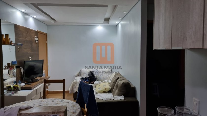 Apartamento para comprar no condomínio Parque Reino da Escocia em Manoel Pena, Ribeirão Preto - código 70476