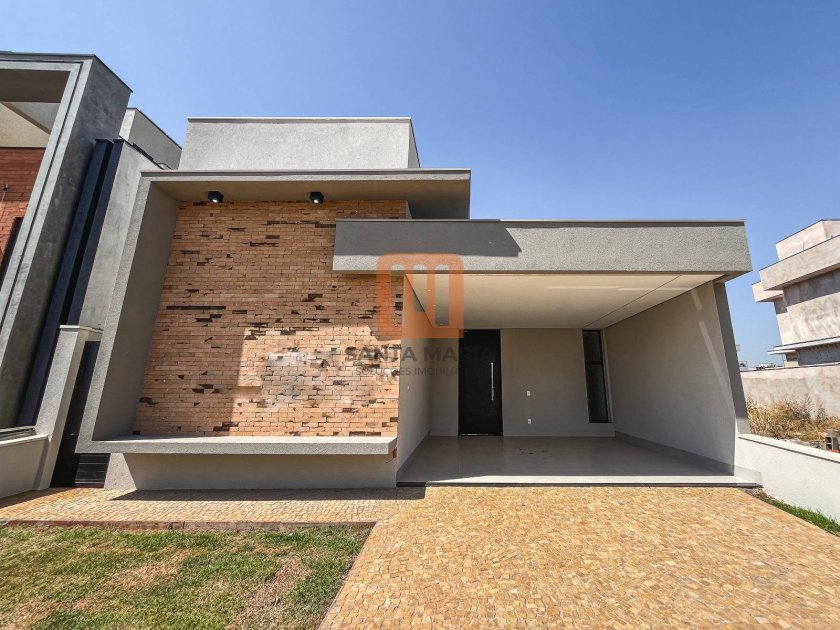 Casa para comprar no condomínio Vivendas da Mata - Portal Aroeira em Vivendas da Mata, Ribeirão Preto - código 73553