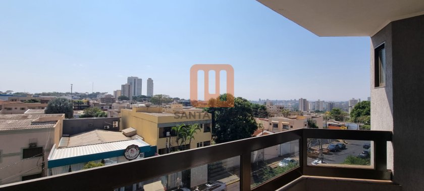 Apartamento para comprar em Jardim Irajá, Ribeirão Preto - Varanda/Sacada (unidade) - foto 2 código 73624