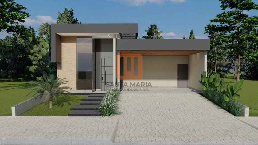 Casa para comprar no condomínio Vivendas da Mata - Portal Aroeira em Vivendas da Mata, Ribeirão Preto - código 73635