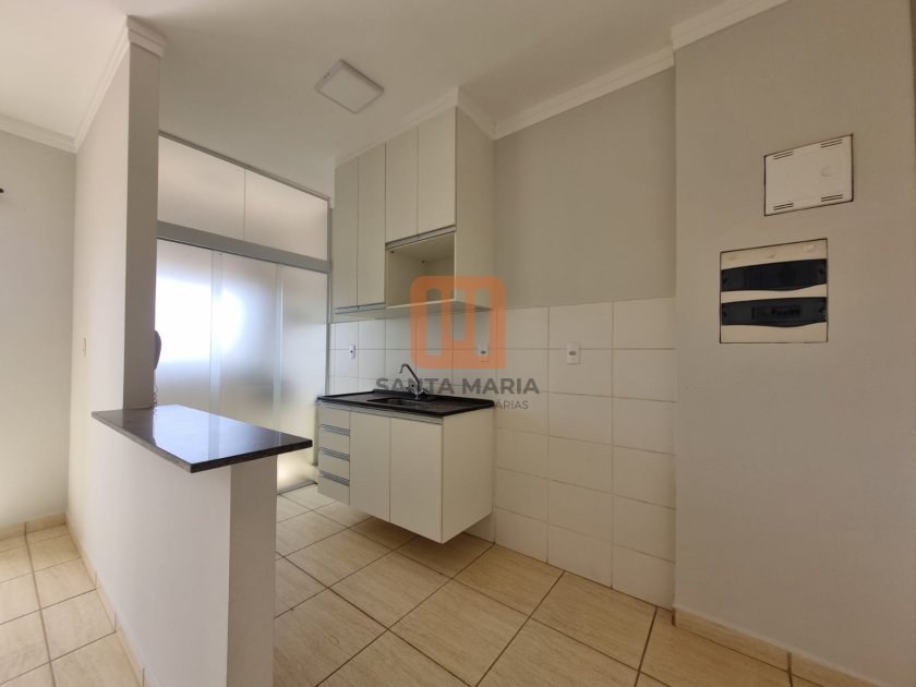 Apartamento para alugar em Santa Cecília (Bonfim Paulista), Ribeirão Preto - Cozinha (unidade) - foto 3 código 74184