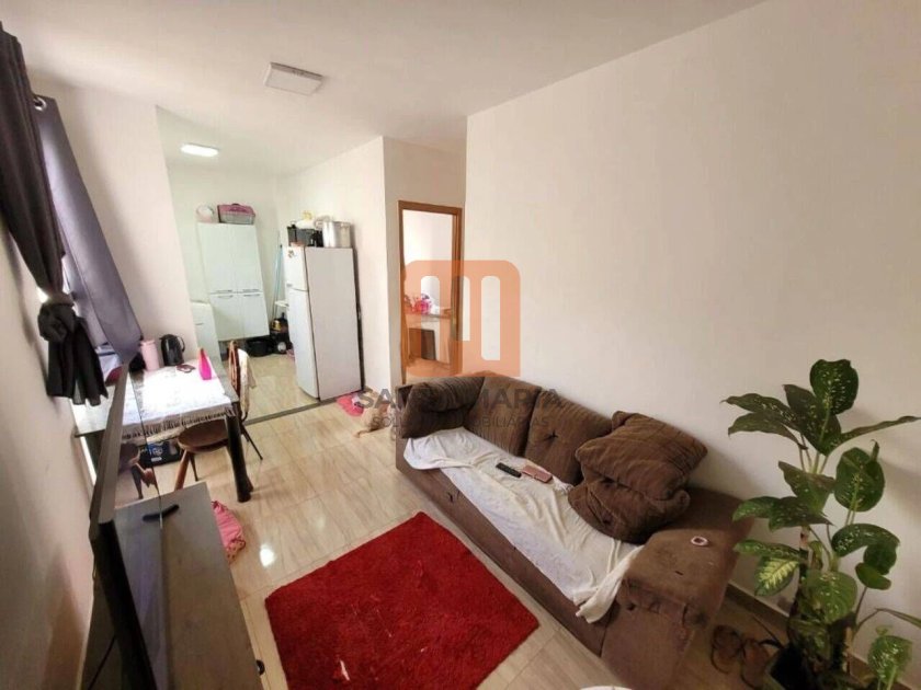 Apartamento para comprar no condomínio Residencial Cromo em Ouro Branco, Ribeirão Preto - código 74187