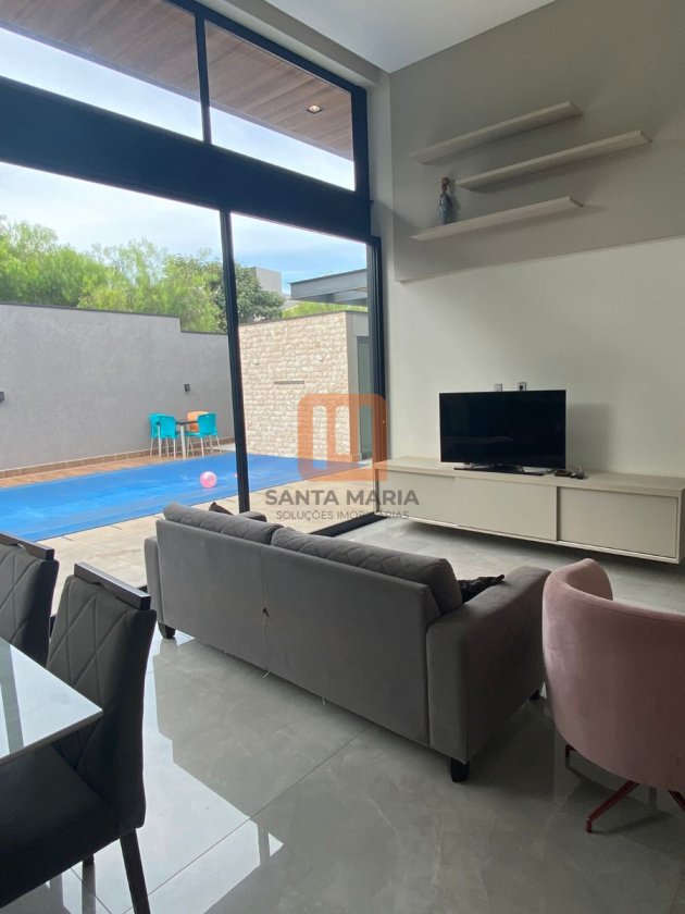 Casa para comprar em Cond. Buona Vita Siena, Ribeirão Preto - Sala (unidade) - foto 2 código 74190