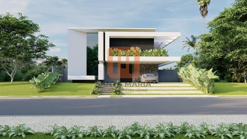 Casa para comprar em Alphaville, Ribeirão Preto - Fachada Unidade (unidade) - foto 3 código 74195