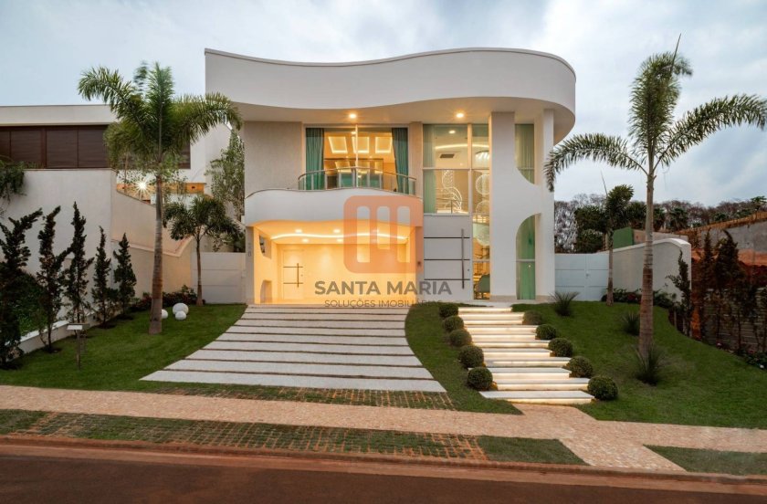 Casa para comprar em Alphaville, Ribeirão Preto - Fachada Unidade (unidade) - foto 2 código 74322