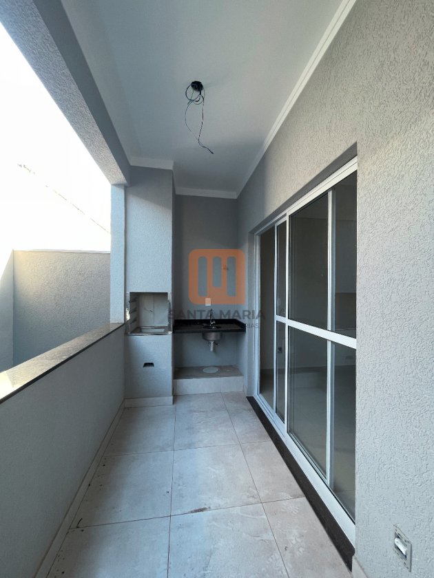 Apartamento para comprar em Parque Bandeirantes, Ribeirão Preto - Varanda/Sacada (unidade) - foto 3 código 74332