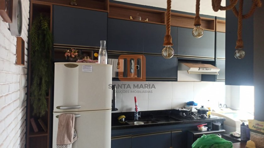 Apartamento para comprar em Ipiranga, Ribeirão Preto - Cozinha (unidade) - foto 2 código 74374