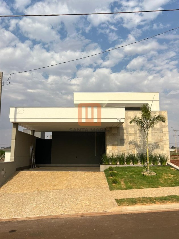 Casa para comprar no condomínio Residencial Quinta da Mata em Recreio Anhanguera, Ribeirão Preto - código 74485