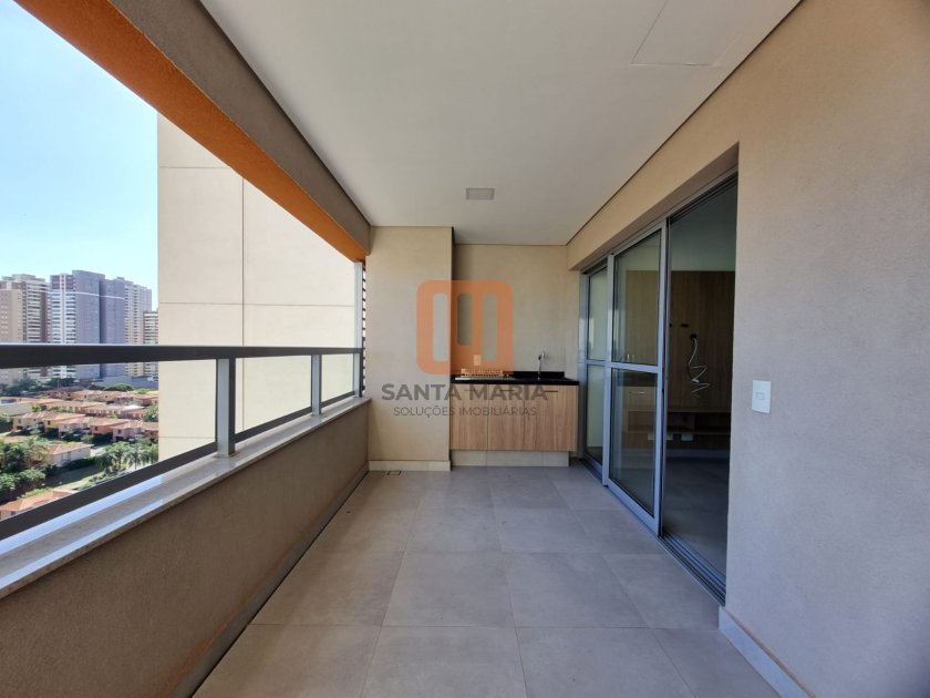 Apartamento para alugar em Jardim Botanico, Ribeirão Preto - Varanda/Sacada (unidade) - foto 2 código 74743