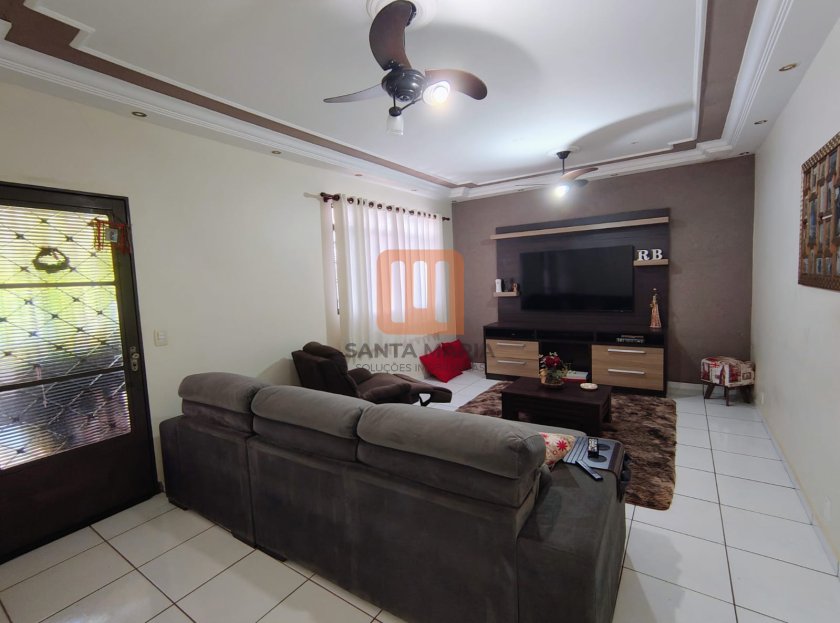 Casa para comprar em Parque São Sebastião, Ribeirão Preto - Sala de Estar (unidade) - foto 2 código 75166