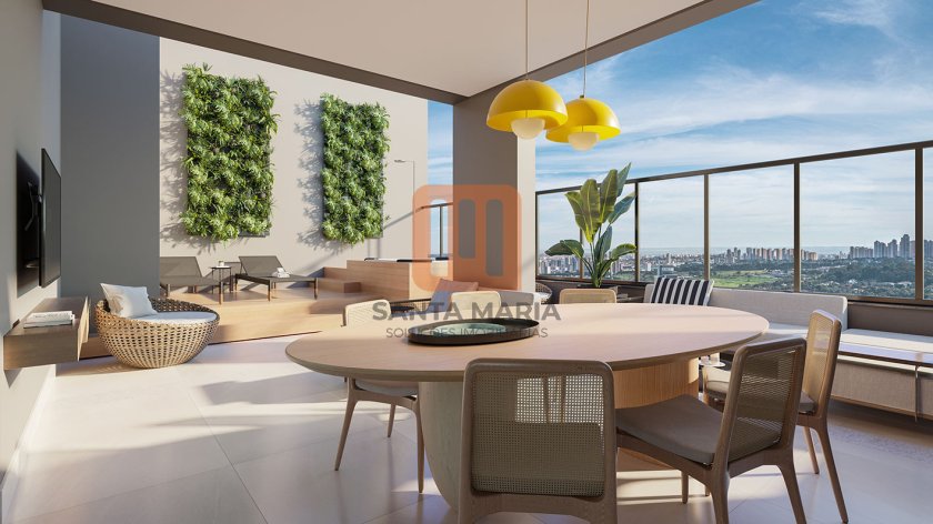 Apartamento para comprar em Ilhas do Sul, Ribeirão Preto - Varanda/Sacada (unidade) - foto 2 código 75167