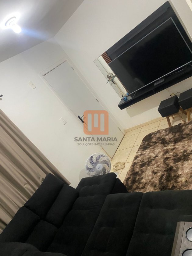 Apartamento para comprar no condomínio Lar França em Centro (Bonfim Paulista), Ribeirão Preto - código 75298