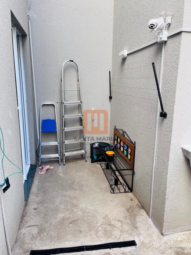Apartamento para comprar em Parque São Sebastião, Ribeirão Preto - Quintal/corredores (unidade) - foto 4 código 75452