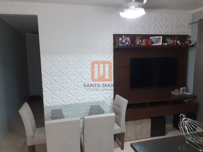 Apartamento para comprar em Parque São Sebastião, Ribeirão Preto - Sala (unidade) - foto 3 código 75526
