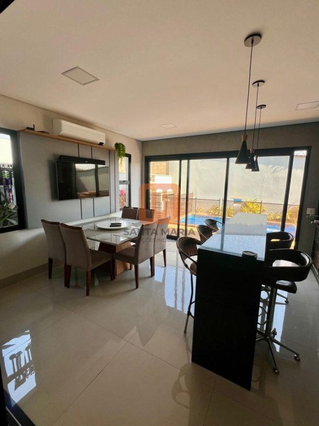 Casa para comprar em Cond. Buona Vita Siena, Ribeirão Preto - Sala de Jantar (unidade) - foto 2 código 75591