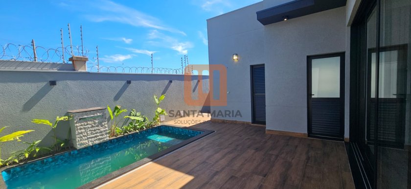 Casa para comprar no condomínio Residencial Quinta da Mata 2 em Recreio Anhanguera, Ribeirão Preto - código 75728