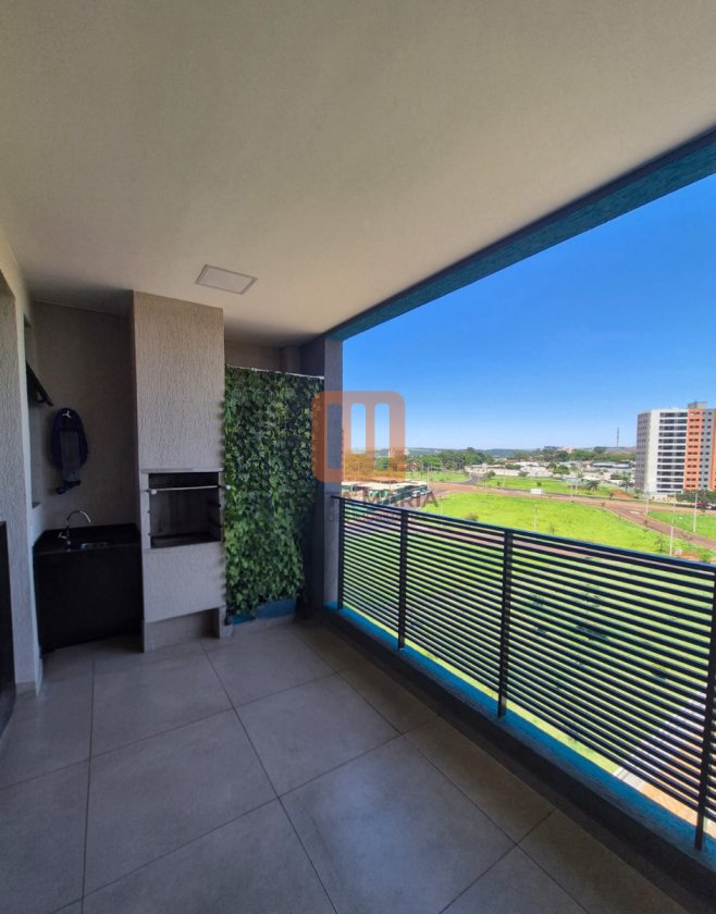Apartamento para comprar em Quintas de São José, Ribeirão Preto - Varanda/Sacada (unidade) - foto 3 código 76044