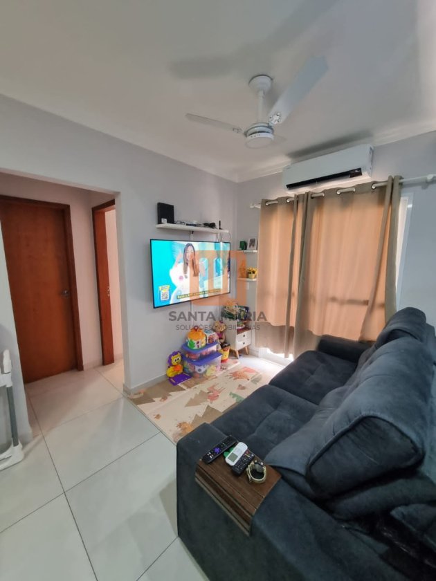 Apartamento para comprar no condomínio Bourbon Residence em Monte Alegre, Ribeirão Preto - código 76122