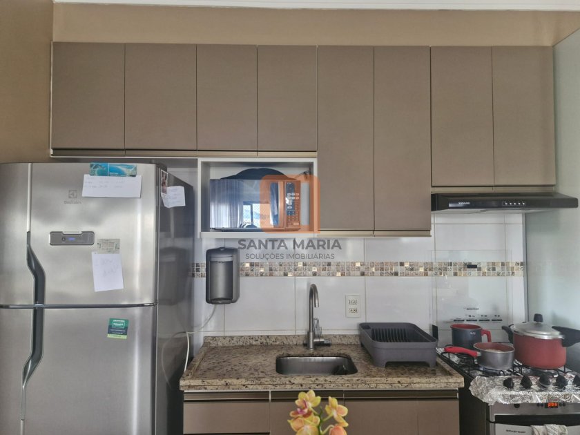 Apartamento para comprar em Campos Elíseos, Ribeirão Preto - Cozinha (unidade) - foto 3 código 76179