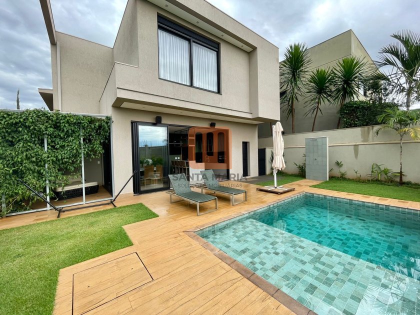 Casa para comprar em Alphaville, Ribeirão Preto - Piscina (unidade) - foto 2 código 76349