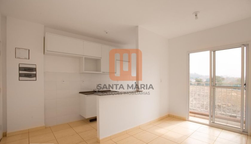 Apartamento para comprar no condomínio Quali Residencial em Santa Cecília (Bonfim Paulista), Ribeirão Preto - código 76389