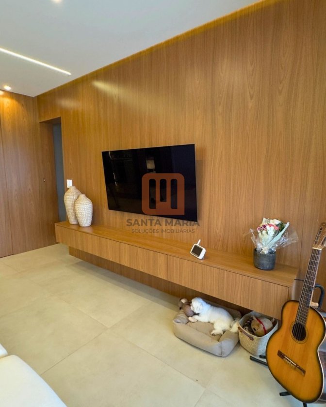 Apartamento para comprar em Olhos D'Agua, Ribeirão Preto - Sala (unidade) - foto 3 código 76463