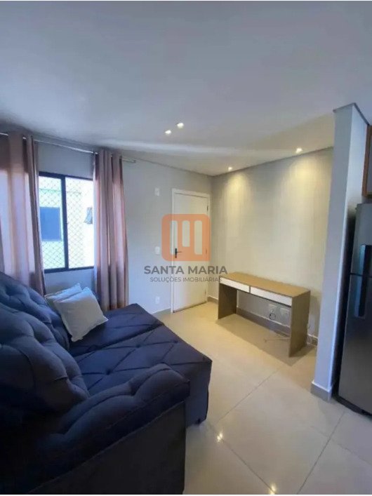 Apartamento para comprar no condomínio Lar México em Parque Cidade Industrial Lagoinha, Ribeirão Preto - código 76512