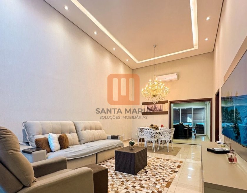 Casa para comprar em Cond. Valência Residencial, Ribeirão Preto - Sala (unidade) - foto 3 código 76536