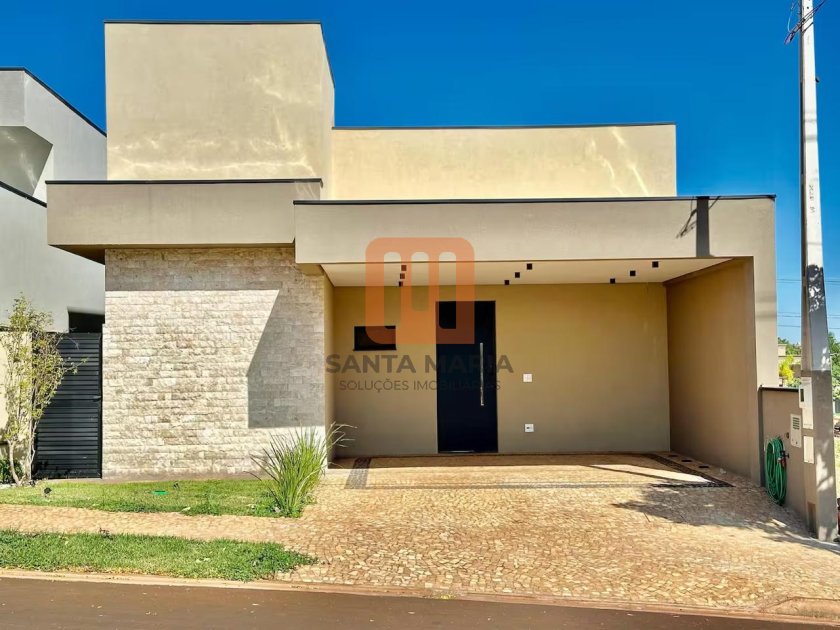 Casa para comprar no condomínio Residencial Quinta da Mata em Recreio Anhanguera, Ribeirão Preto - código 76706
