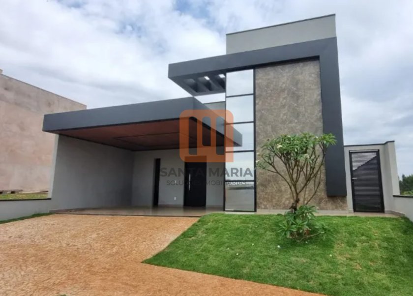 Casa para comprar no condomínio Residencial Quinta da Mata em Recreio Anhanguera, Ribeirão Preto - código 76774