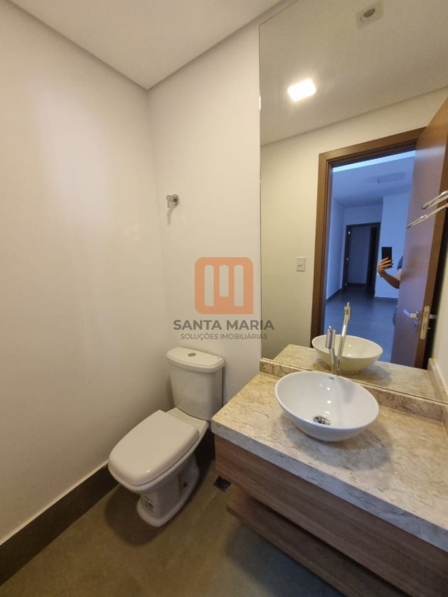 Apartamento para comprar em Nova Aliança, Ribeirão Preto - Banheiro/lavabo (unidade) - foto 3 código 76788