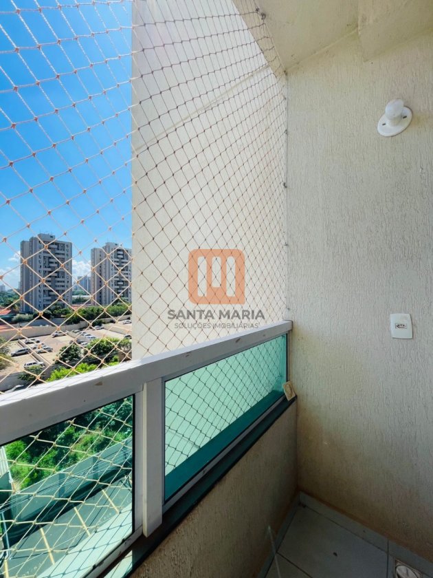 Apartamento para comprar em Vila Guiomar, Ribeirão Preto - Varanda/Sacada (unidade) - foto 2 código 76817