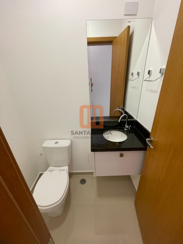 Apartamento para comprar em Jardim Botanico, Ribeirão Preto - Lavabo (unidade) - foto 3 código 76964