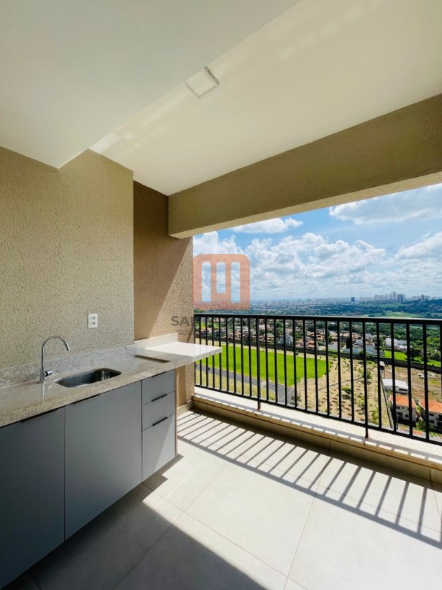 Apartamento para alugar em Vila Do Golfe, Ribeirão Preto - Varanda/Sacada (unidade) - foto 3 código 76967