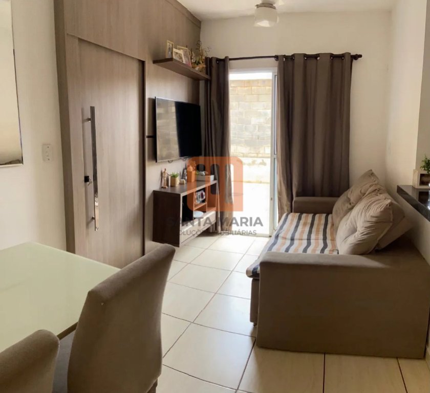 Apartamento para comprar no condomínio Quali Residencial em Santa Cecília (Bonfim Paulista), Ribeirão Preto - código 76992