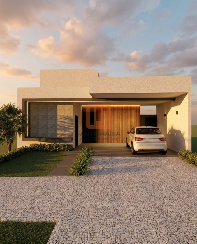 Casa para comprar no condomínio Residencial Quinta da Mata em Recreio Anhanguera, Ribeirão Preto - código 77181