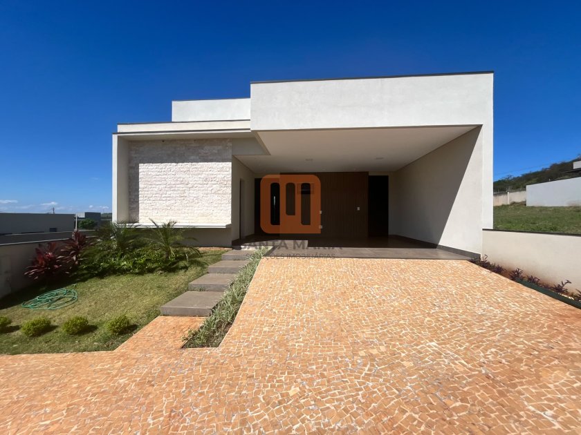 Casa para comprar no condomínio Residencial Quinta da Mata em Recreio Anhanguera, Ribeirão Preto - código 77181