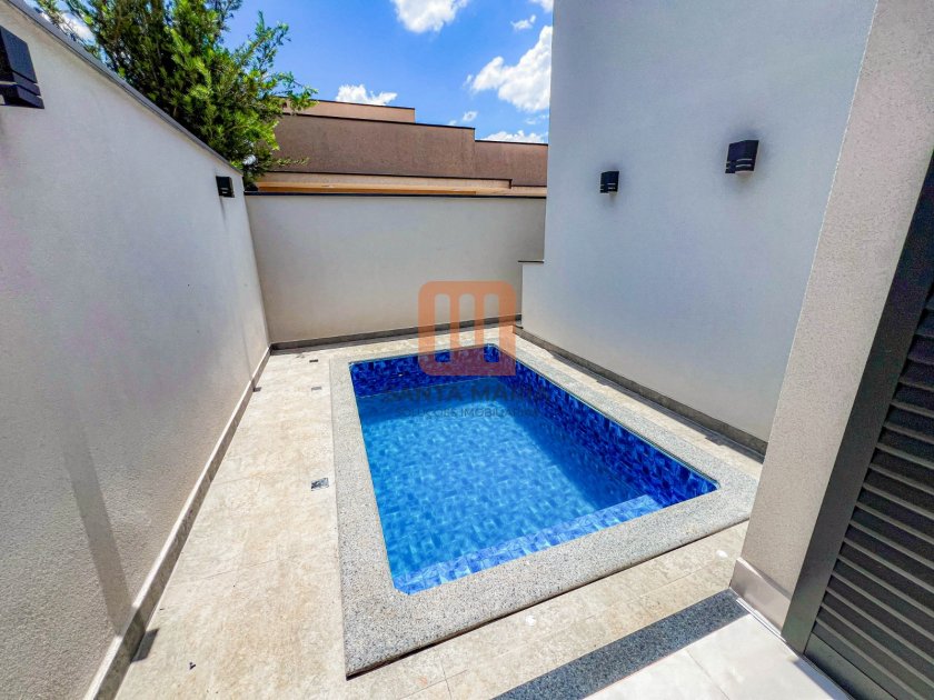 Casa para comprar em Cond. Valência Residencial, Ribeirão Preto - Piscina (unidade) - foto 3 código 77292