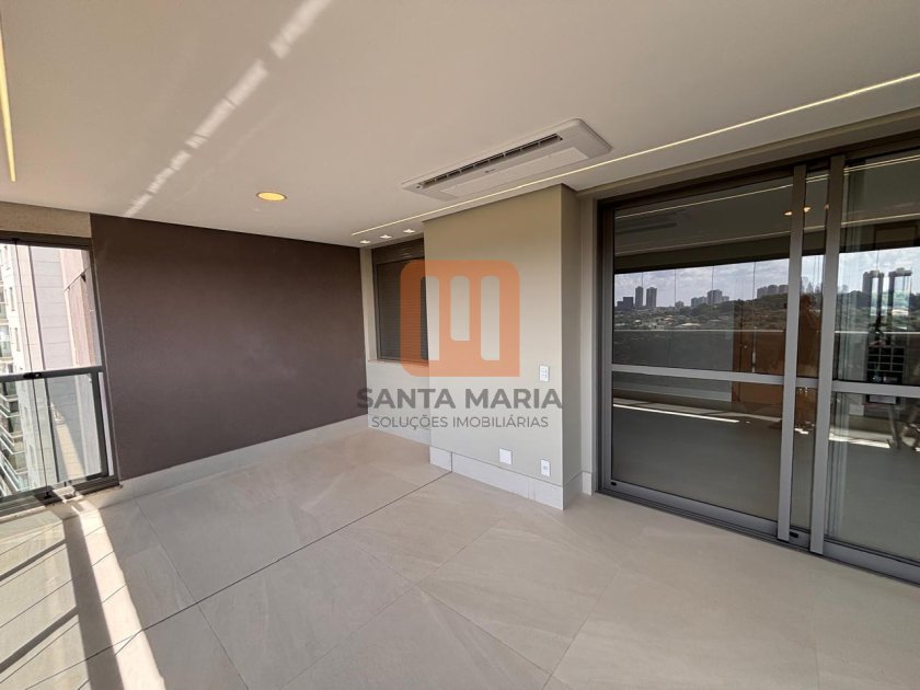 Apartamento para comprar em Ilhas do Sul, Ribeirão Preto - Varanda/Sacada (unidade) - foto 3 código 77517