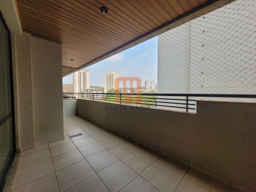 Apartamento para alugar em Jardim Botanico, Ribeirão Preto - Varanda/Sacada (unidade) - foto 3 código 77573