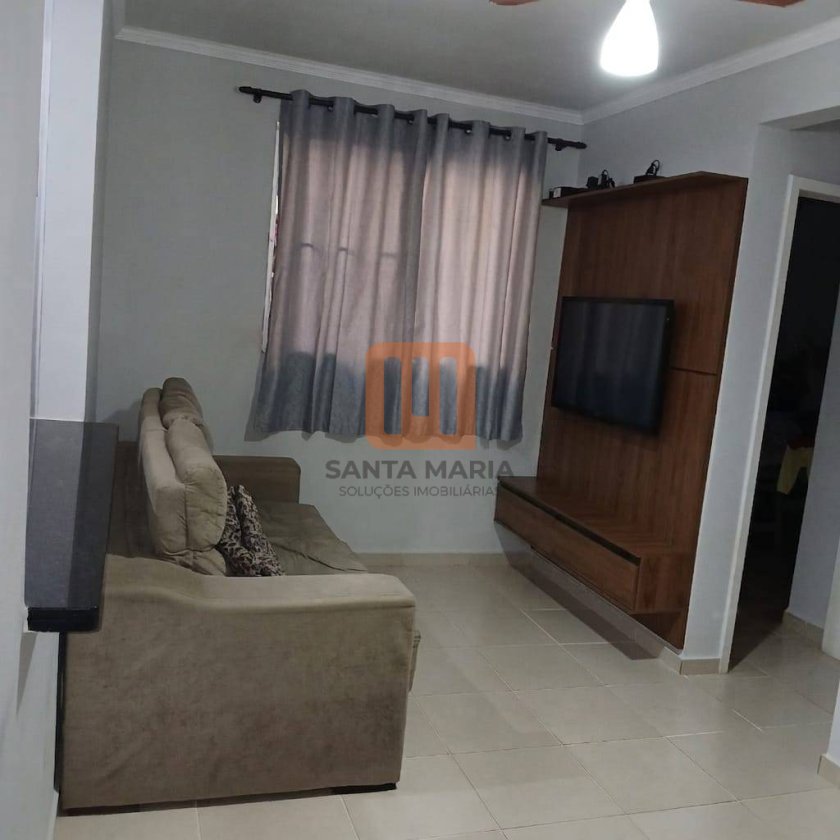 Apartamento para comprar no condomínio Parque Recanto Lagoinha em Lagoinha, Ribeirão Preto - código 77649