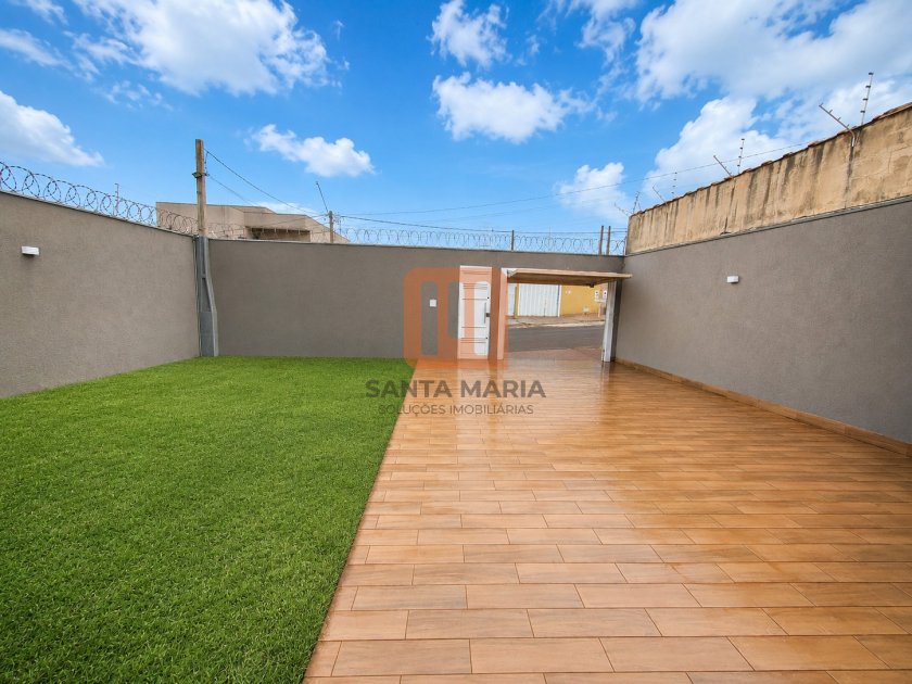 Casa para comprar em Jardim São Francisco, Jardinópolis - Garagem/estacionamento (unidade) - foto 2 código 77881