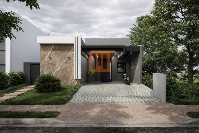 Casa para comprar no condomínio Residencial Quinta da Mata em Recreio Anhanguera, Ribeirão Preto - código 78063