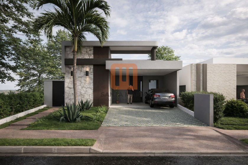 Casa para comprar no condomínio Residencial Quinta da Mata em Recreio Anhanguera, Ribeirão Preto - código 78064