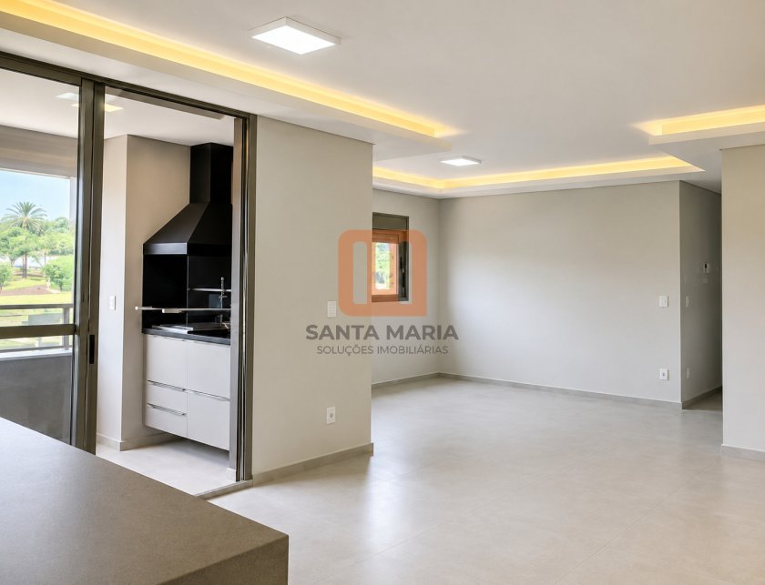 Apartamento para comprar em Jardim Botanico, Ribeirão Preto - Sala (unidade) - foto 3 código 78121