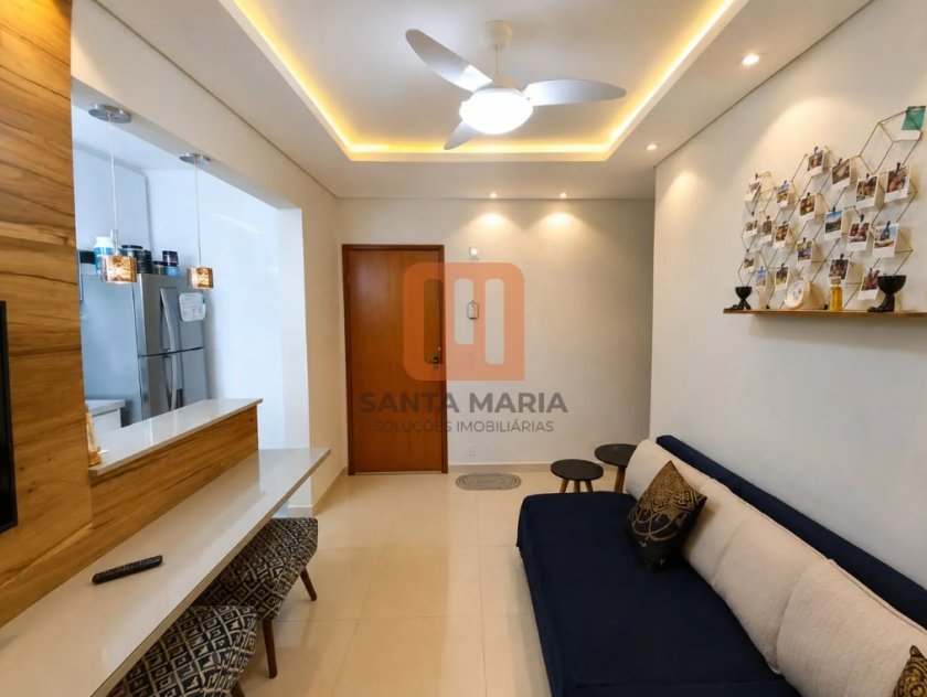 Apartamento para comprar em Guaporé, Ribeirão Preto - Sala (unidade) - foto 2 código 78243